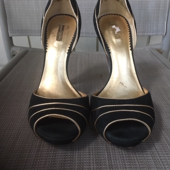 Report Signature Suede Lucite Heels MISMATCH 7.5 8 - Picture 5 of 10